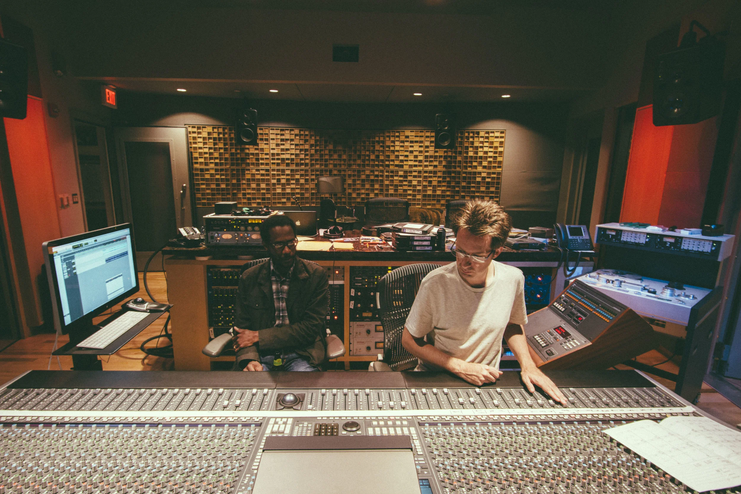 Mixing Brian Blade on tape