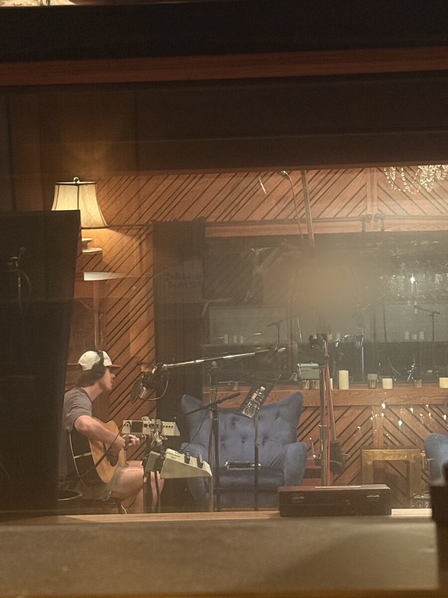 Dylan Gossett tracking Ramblin'